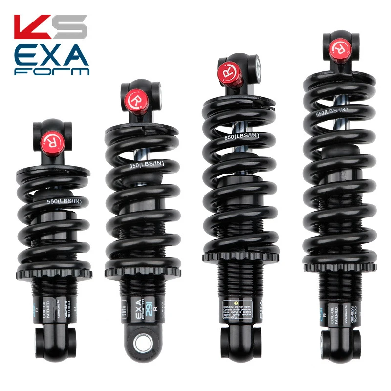 EXA Form Kindshock KS 291R Bike Hydraulic Coil Spring Rear Shock Rebound Preload Adjustable Damping For Mountain Bicycle Scooter