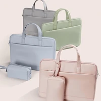 laptop bag case for macbook air pro m1 13 3 14 15 laptop sleeve 15 6 notebook bag for dell acer asus hp business women handbag