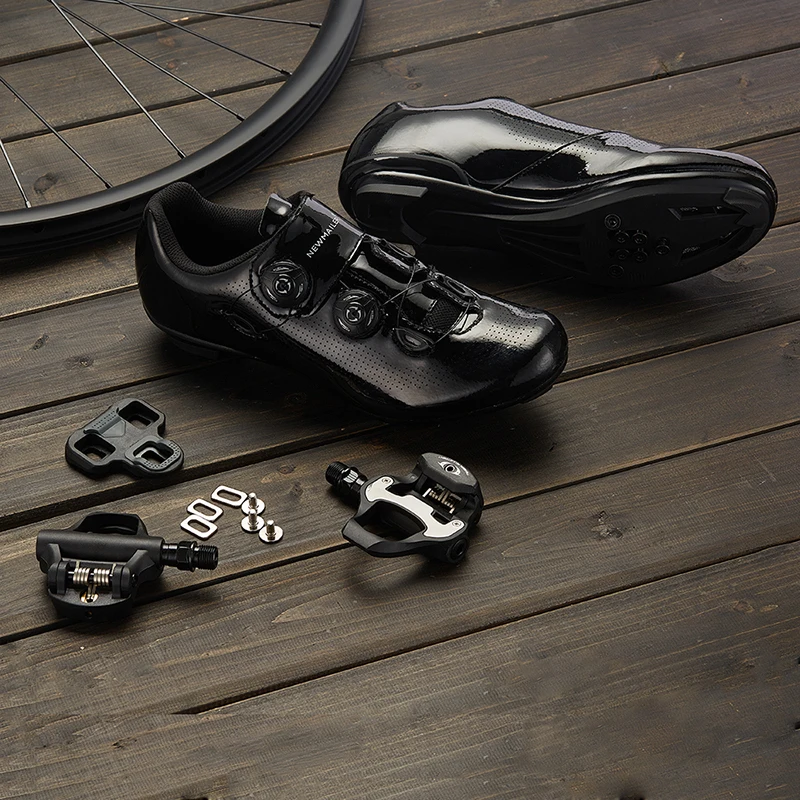 Кроссовки мужские для велоспорта дышащие самоблокирующиеся совместимы с shimmo SPDING