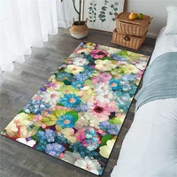 fresh flowers area rug 3d all over printed non slip mat dining room living room soft bedroom carpet 03