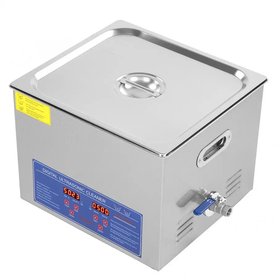 15L Ultrasonic Cleaner Cleaning Device High Quality Time Adjustable Heated Ultrasonic Cleaner