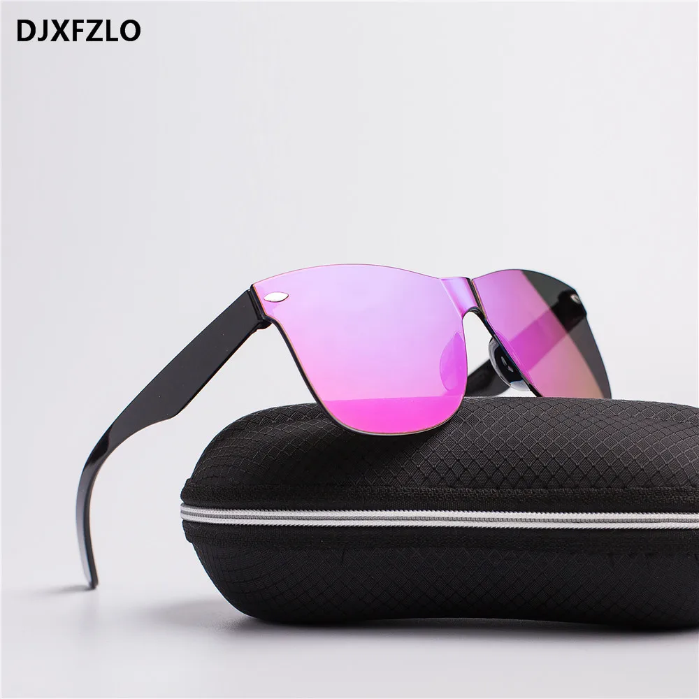 

2021 New Transparent Sunglasses Women Vintage Colorful Retro Fashion Rimless Sun Glasses Women's Brand Eyewear UV400