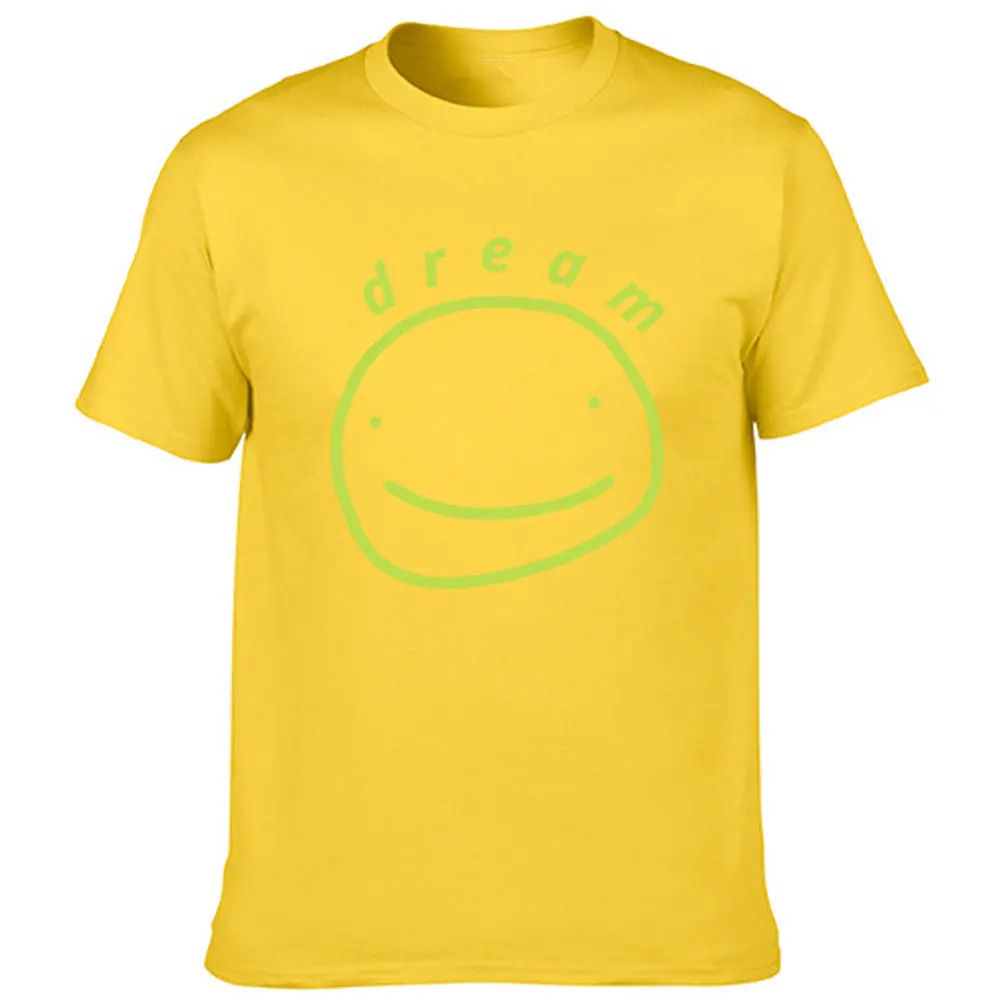 

Dream Merch T-shirt for Men Short Sleeve Anime Manga T Shirt 100% Cotton Tee Tops