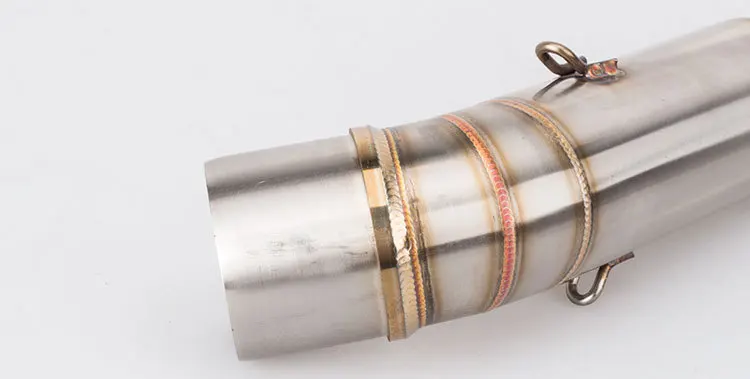 Slip On For CB600 CB600F Variation Hornet 600 Motorcycle Exhaust Escape Middle Mid Connection Link Pipe Muffler