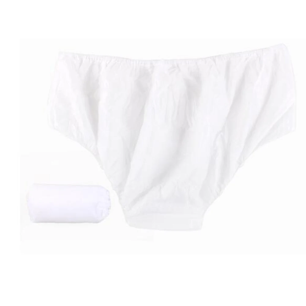 

6 Pcs/lot Disposable Non-woven travel underwear Pregnant Briefs Underwear hotel sauna foot bath beauty travel essential supplies