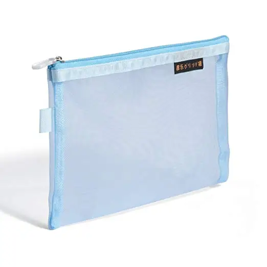 Прозрачный чехол для карандаша сетчатые мешочки на молнии 8 упаковок|Пеналы| |