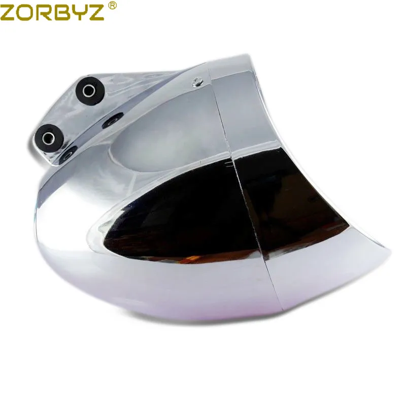Мотоциклетная хромированная галогенная фара ZORBYZ 6 5 дюйма подходит для Harley Honda