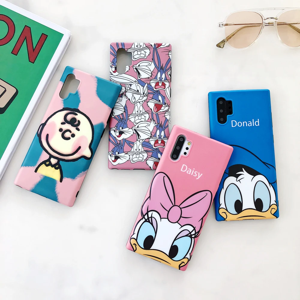 Мультяшный Забавный чехол для samsung Galaxy Note 10 Plus 9 8 мягкие чехлы телефонов S10 S9 S8| |