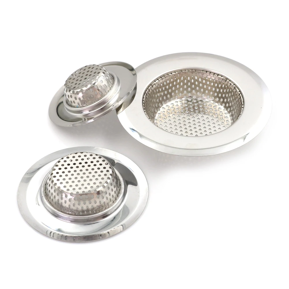 Новые 3 Размеры Нержавеющая сталь ситечко для раковины напольная сливная пробка