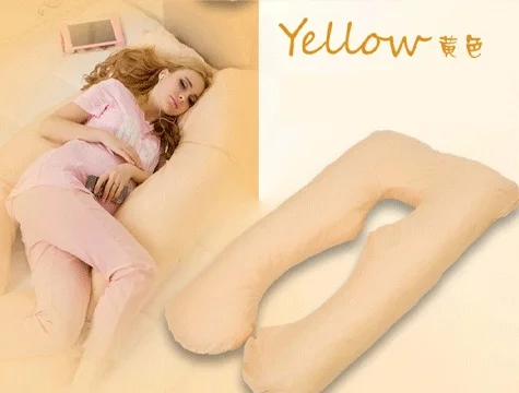

5 different Region Supported Pregnant Cushion (Yellow)