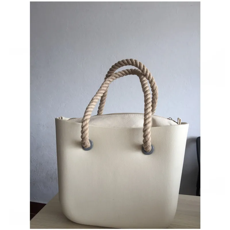 

Силиконовая пляжная сумка, женская сумка, белая Сумочка 2020