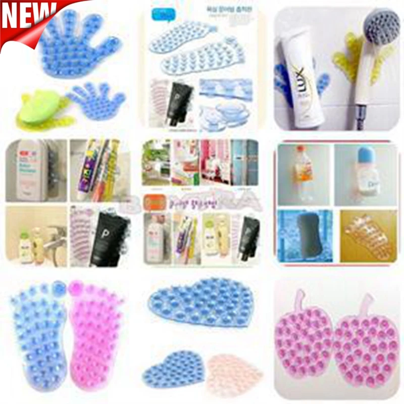 

1 шт. высококачественные мыльницы прекрасной формы, волшебная пластиковая присоска для ванной комнаты, двусторонние аксессуары для ванной ...