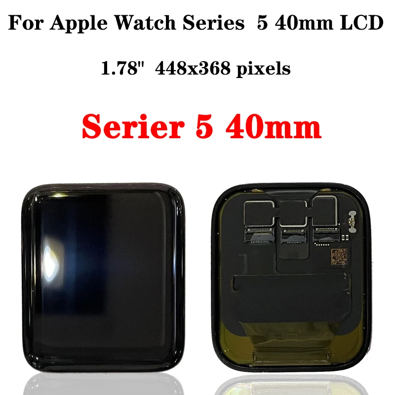 AMOLED para Apple Watch SE Pantalla LCD para Apple Watch serie 5 Pantalla LCD Digitalizador de Pantalla t&aacute;ctil 40mm/44mm Pantalla de reemplazo-4