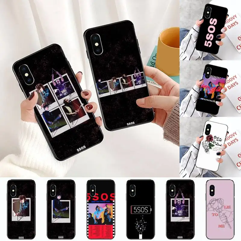 

5Sos band 5 Seconds of Summer Phone Case for iPhone 11 12 13 pro MINI XS MAX 8 7 6 6S Plus X 5S SE 2020 XR
