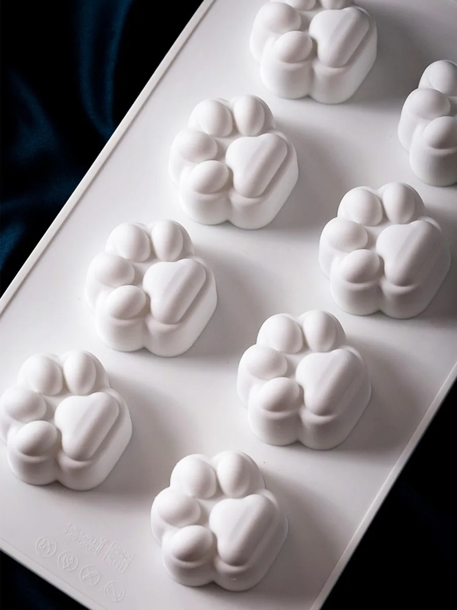 Кошачий коготь мусс форма для выпечки пуддинг силиконовая Резина Мини Маффин