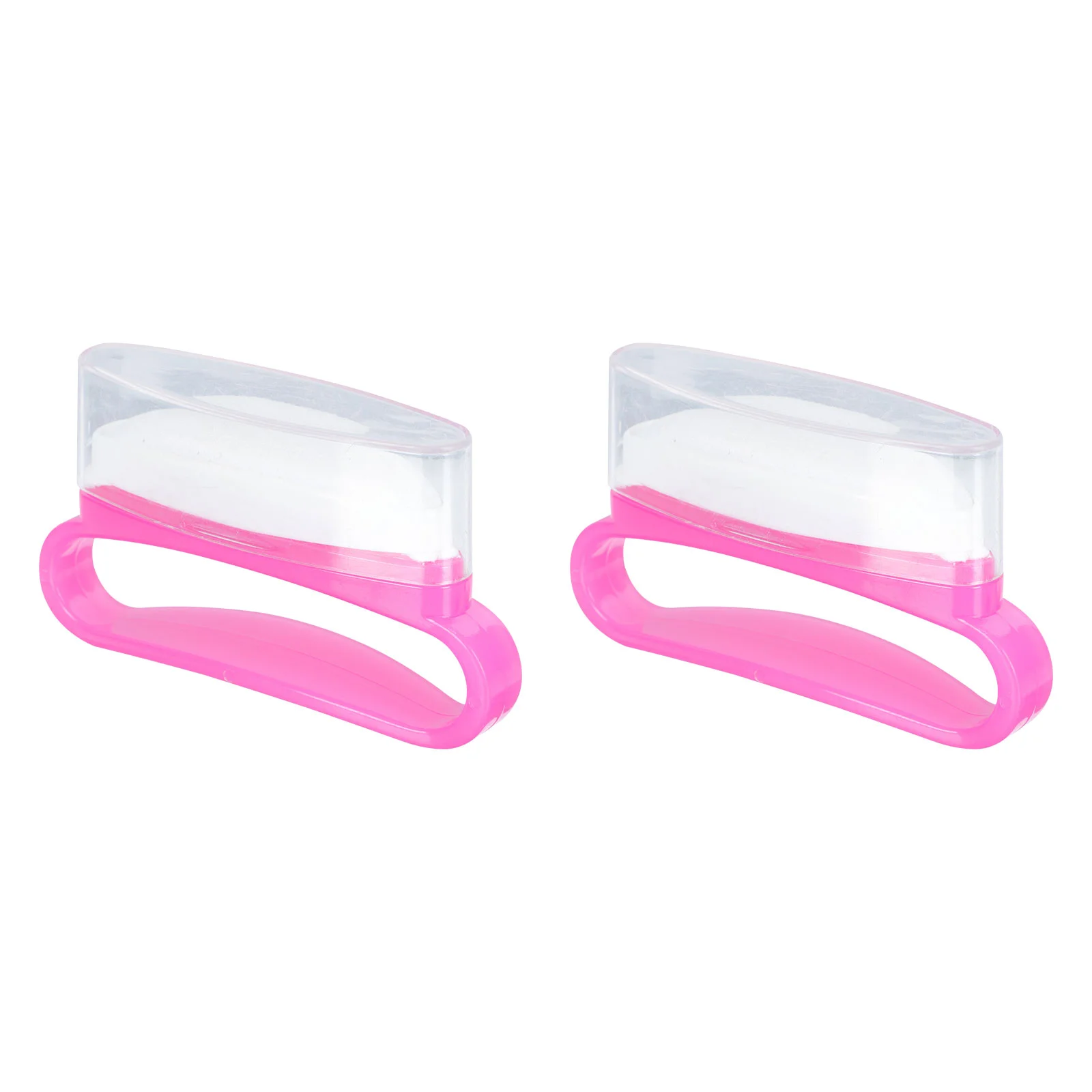 

3pcs Sheepskin Nail Polish Brush Practical Sheepskin Nail Wax Brush