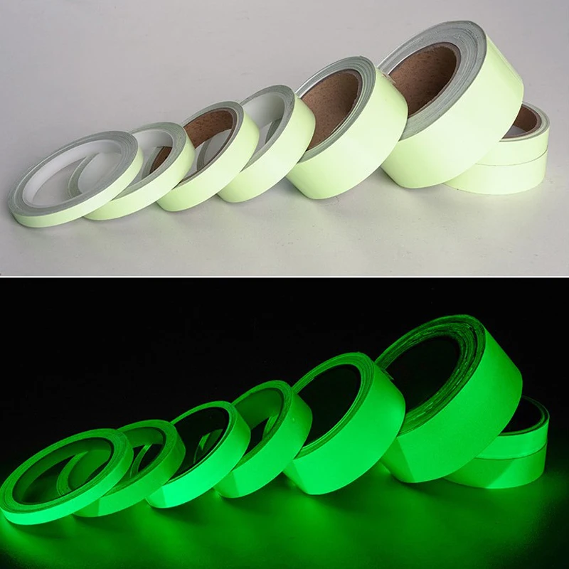 

High Luminance Glow Removable Waterproof Photoluminescent Glow in The Dark Safety Tape