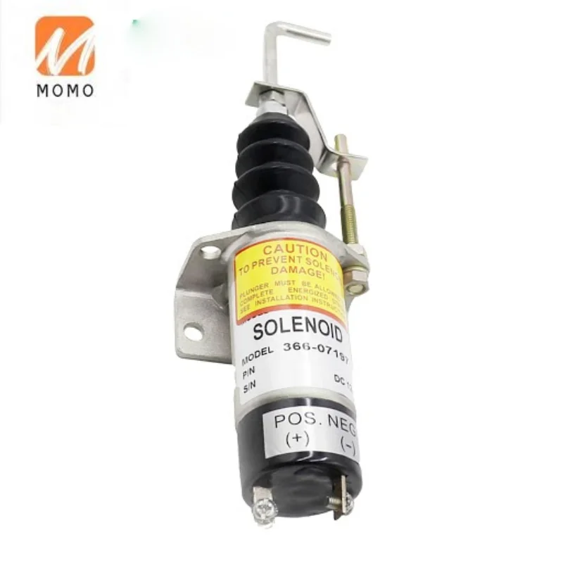 

36607197 12V shut off Solenoid Valve 366-07197 For Lister Petter Diesel Generator Diesel Engine spare Parts