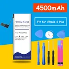 Аккумулятор 4500 мА  ч для iPhone 6 plus 6 PLUS 6S plus 6S PLUS 6 P 6SP, с бесплатными инструментами