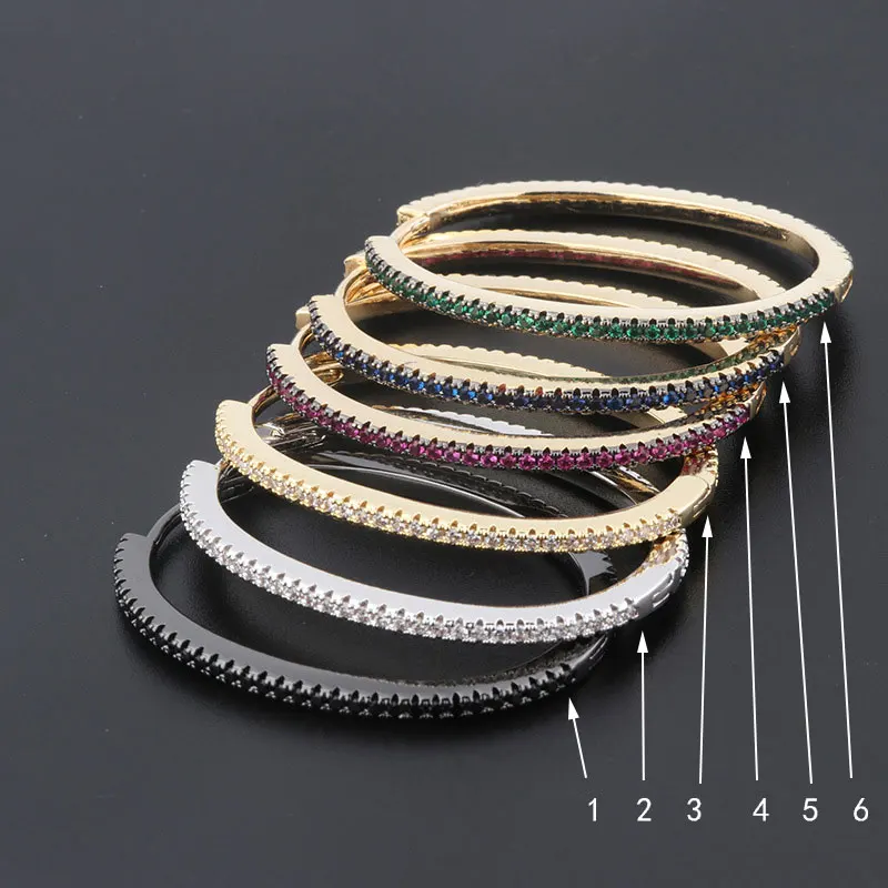 Новинка 2020 яркий медный кубический цирконий класса ААА модный темпераментный