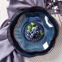 creative meihua tableware kiln ceramic household dish