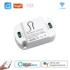 Умный Wi-Fi таймер Tuya, 10 А, беспроводные переключатели, автоматизация умного дома, совместим с приложением Alexa Google Home IFTTT Smart Life