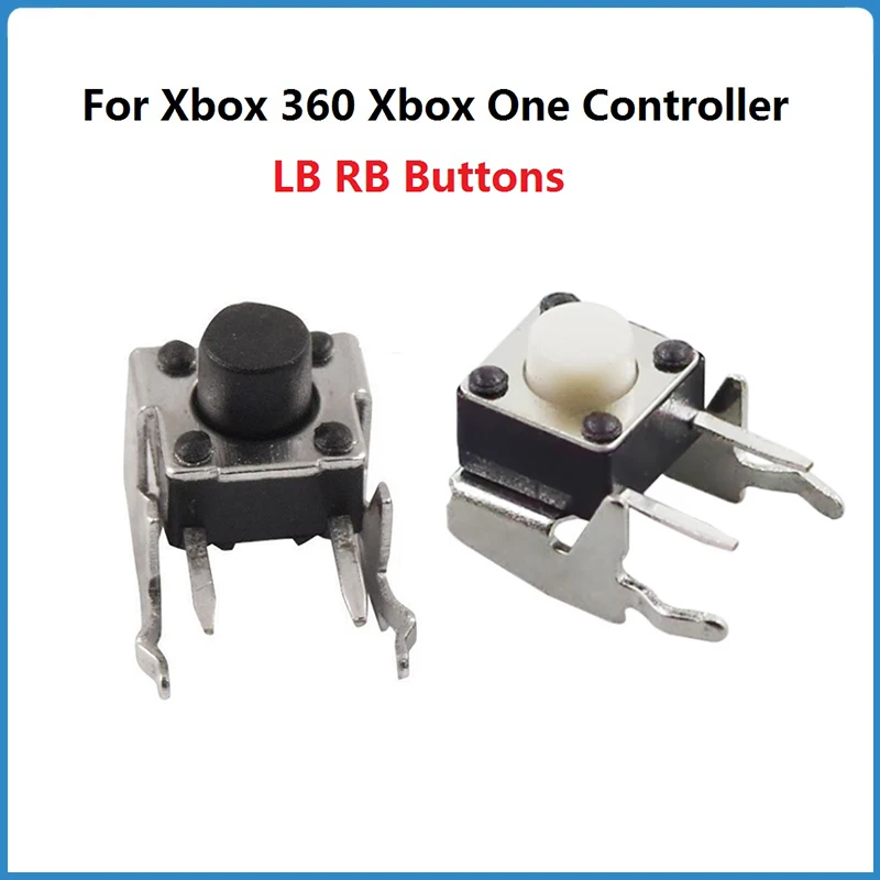 10 шт./лот для Xbox 360 контроллер One Rb Lb кнопки Замена запасные части LB RB переключатель