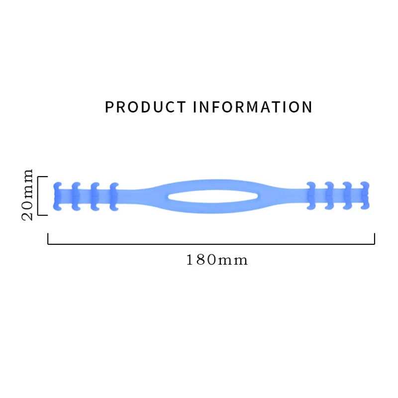 

1Pcs Practical Adjustable Anti-slip Mask Ear Grips Extension Hook Face Masks Buckle Holder Extend Belt Ear Hooks