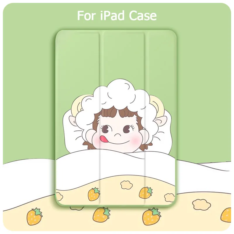 Флип чехол 10 2 дюйма для iPad 2019 Totoro Mini 5 4 Pro 2020 планшета с функцией автоматического