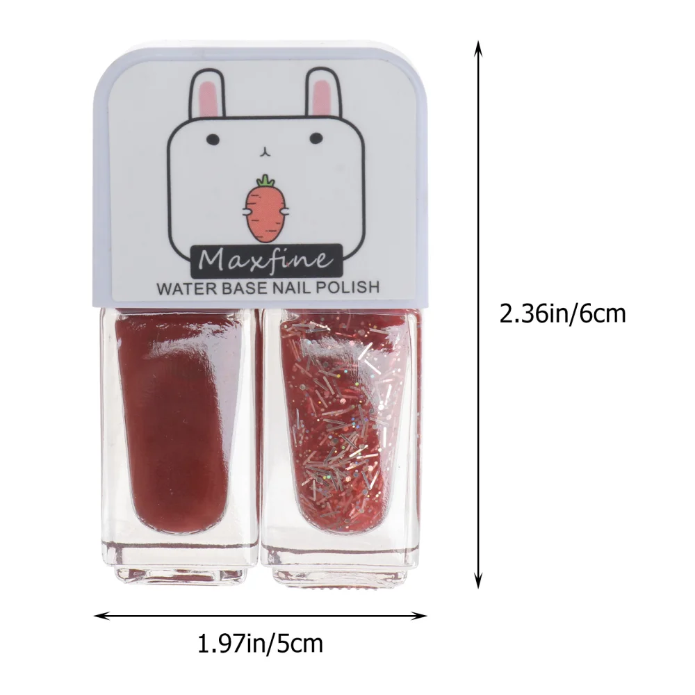 

3pcs Nail Polish Decors Bright Manicure Nail Art Polishes Manicure DIY Decors