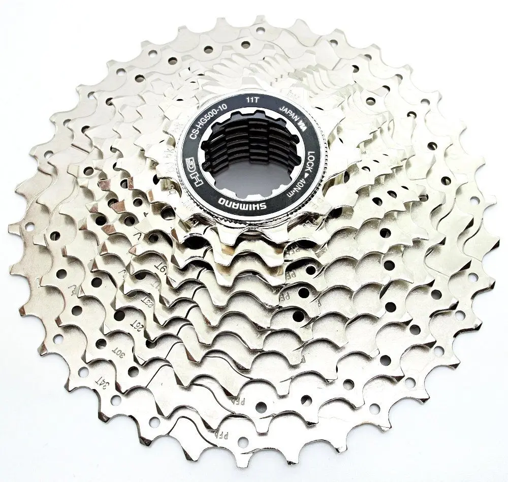 Оригинальный велосипед SHIMANO Tiagra CS HG500 10 дорожный скоростная кассета свободного