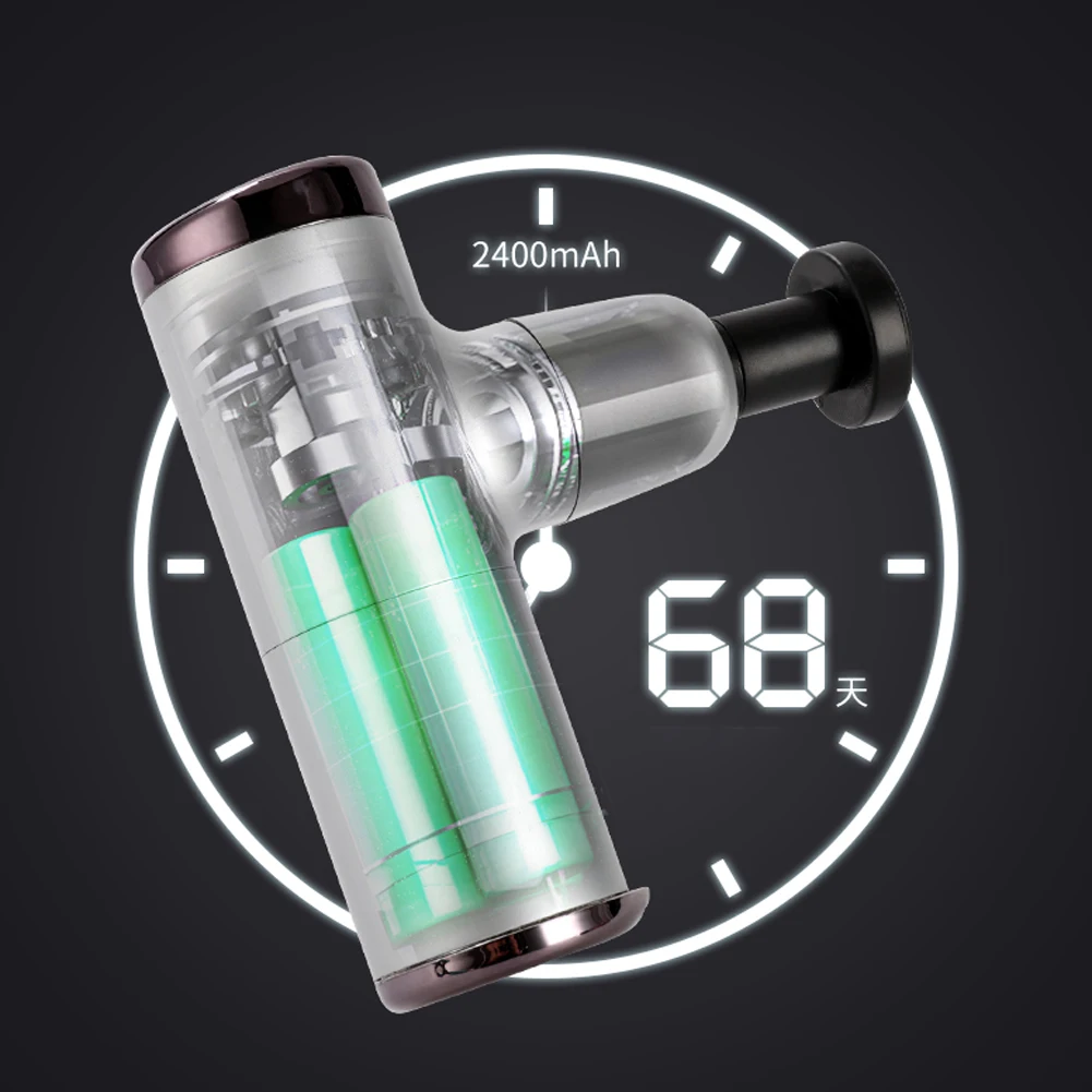 

Mini USB Charge Muscle Massage Gun Deep Tissue Electric Massage Therapy Gun Body Massage Relaxation Pain Relief