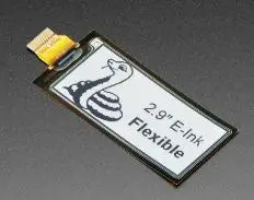 4262 2,9 гибкий монохромный дисплей eInk/ePaper-296x128