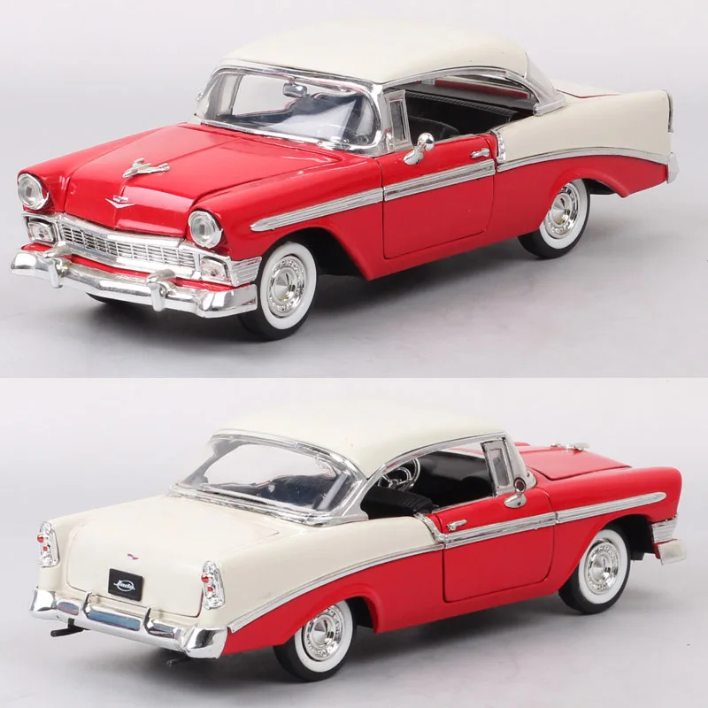 Детская модель в масштабе 1:24 Jada старинная 1956 года для chevrolet bel air hardtop chevy wagon