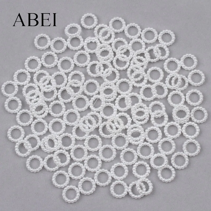 Набор украшений из искусственного жемчуга 200 шт. 10 мм|Бусины для одежды| |