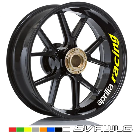 New high quality Motorcycle Wheel Sticker stripe Reflective Rim For Aprilia TUONO Caponord RSV4 GPR150 Shiver 750 | Автомобили и