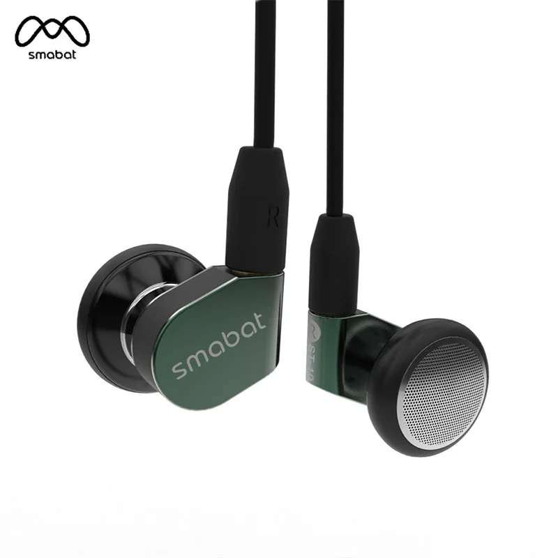 Smabat ST 10 Ушные крючки вкладыши HIFI Металл Earphoney 15 4 мм Динамический драйвер