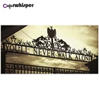 Алмазная картина полностью квадратнаякруглая дрель, вы никогда не будете ходить отдельно 5D Daimond картина вышивка Крест стич картина искусство Z1544