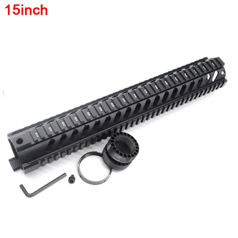 4 7 10 12 15 дюймов M4 M16 AR15 свободный поплавок четырехрельсовый Пикатинни стандартный