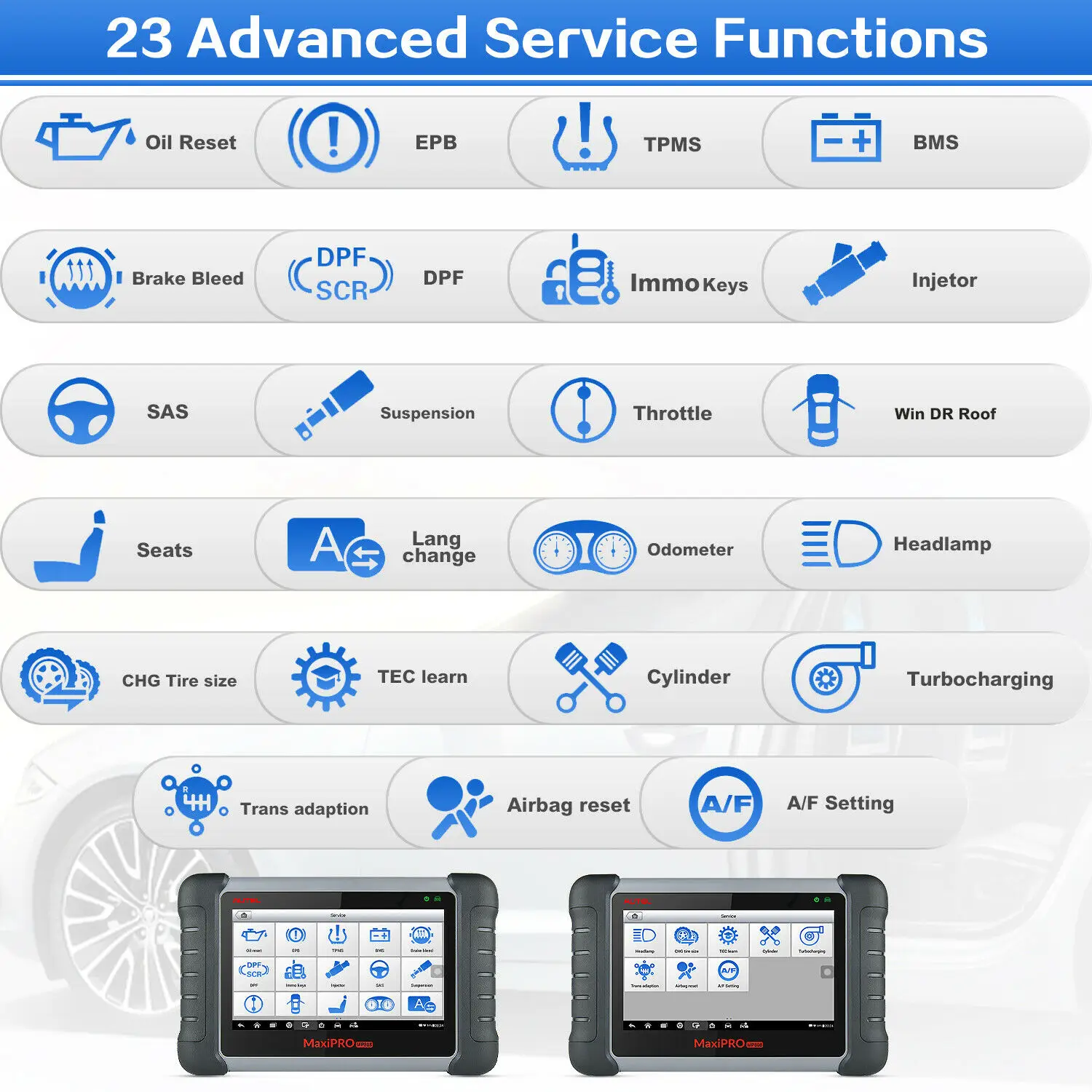 Диагностический инструмент Autel MP808K диагностика автомобиля Obd2 сканер