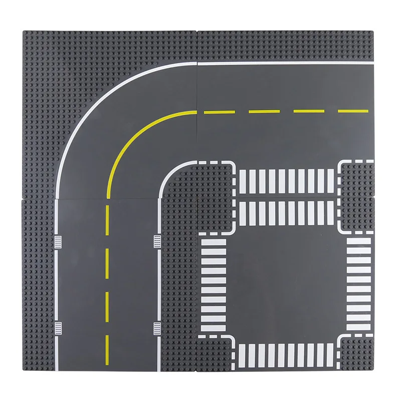 Основание для сборки городская дорога прямое Т образное соединение развивающая