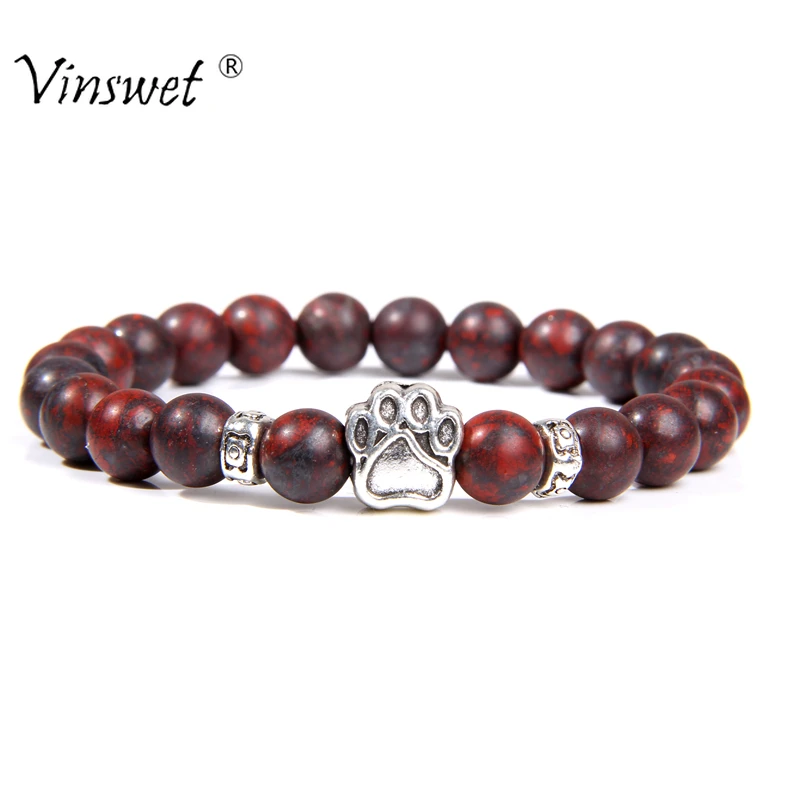 Браслет с лапой Шарм черный оникс bloodises камень крови браслет животное Мемориал