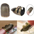 Наперсток для шитья, металлический, нескользящий, с защитой пальцев