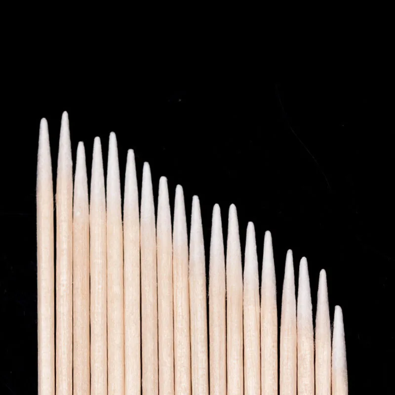 Ватные тампоны палочки для чистка ушей подводка глаз бровей губ Инструменты