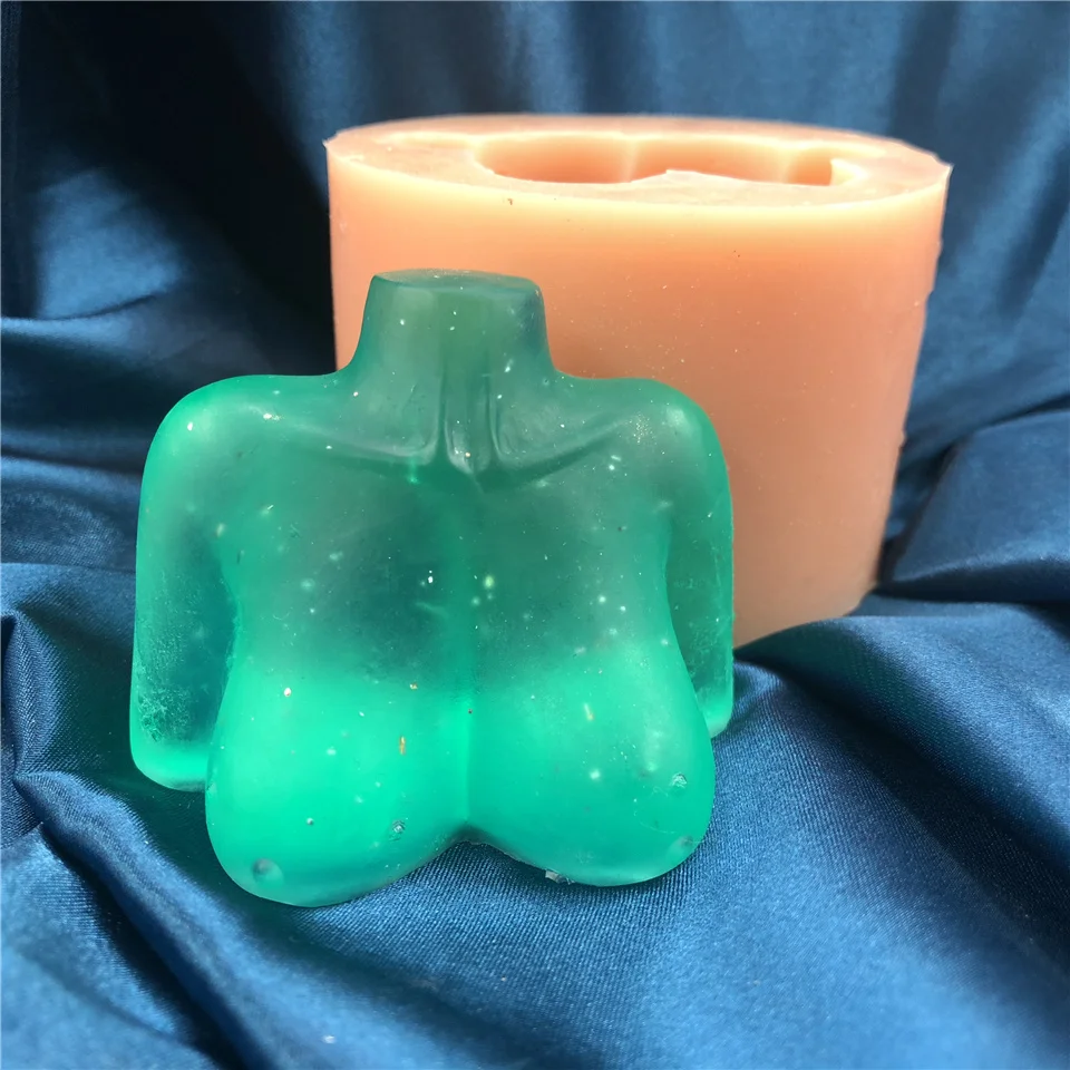 Силиконовая форма в виде свечи для женской богини