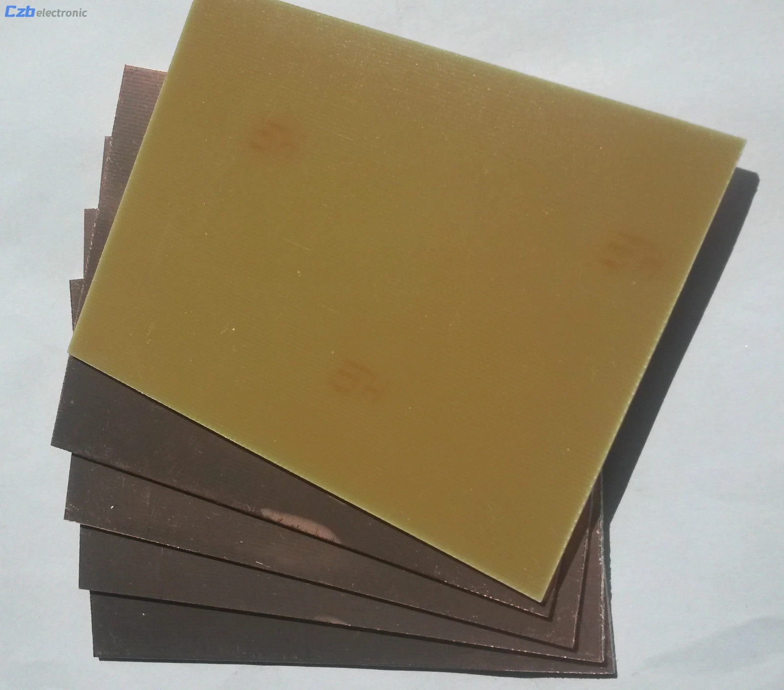 1pcs 75x100x1.5mm FR4 Copper Clad Laminate Sheet Circuit Double side PCB | Электроника
