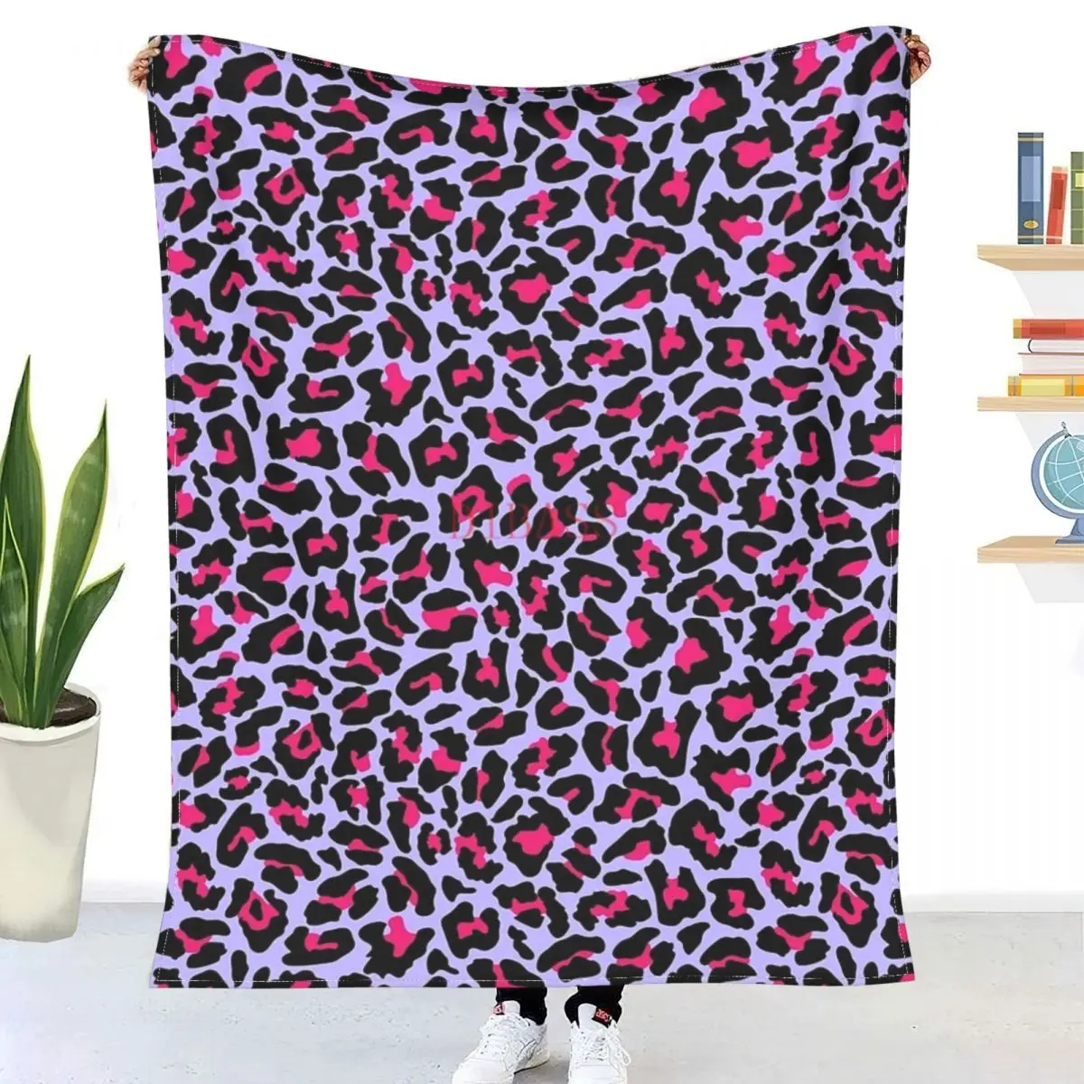 

Neonpard 3D Printed Flannel Throw Blanket Bedspread Sofa blankets