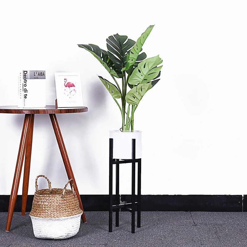 70 см тропические Monstera большие искусственные растения бонсай пластиковое дерево