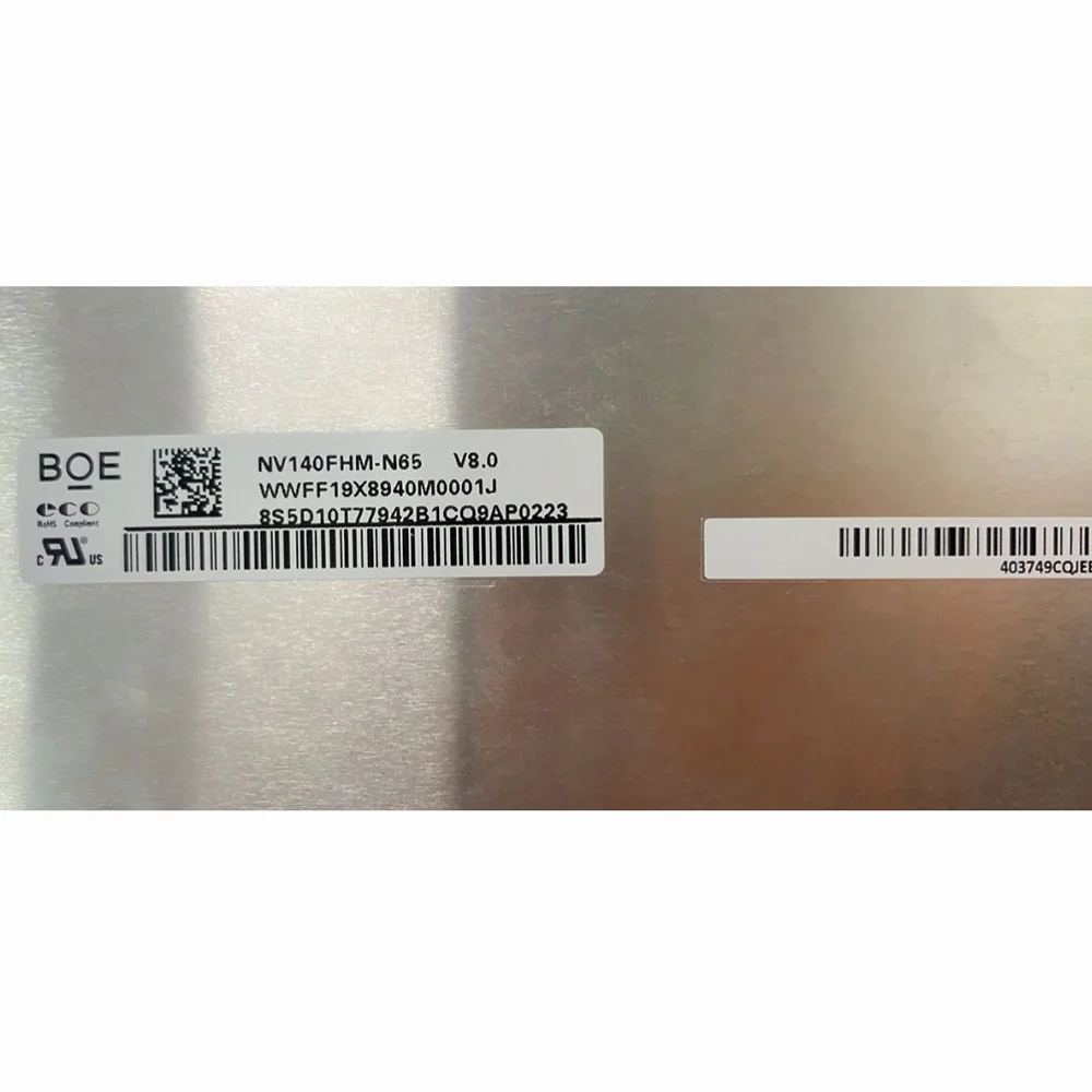 NV140FHM-N63 V8.1 1920*1080 FHD 72% NTSC Color 97% sRGB для BOE 14.0“ ноутбука eDP 30pins Slim Matte Fit NE140FHM-N44 NV140FHM-N65 - Экран 14,0" FHD 1920x1080, 72% NTSC, 97% sRGB для ноутбука BOE, eDP 30pin, тонкий матовый совместимый с NE140FHM-N44 