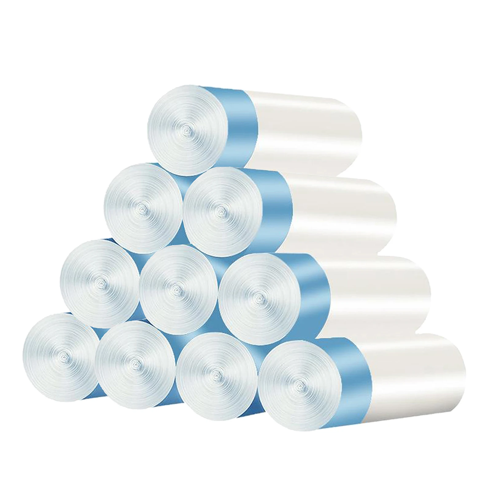 

10 Rolls 120 Count Drawstring Trash Bags Small Garbage Bags Trash Can Liners